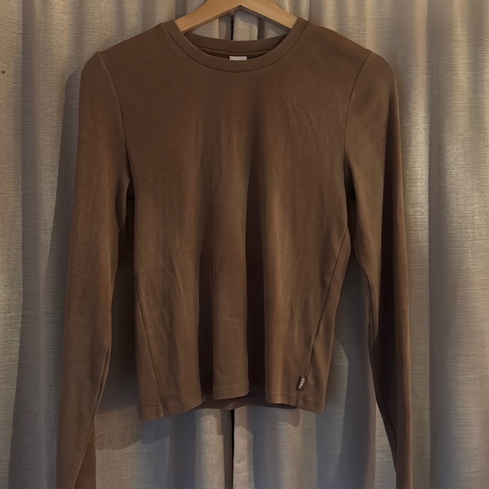 TNA ribbed long sleeve shirt size M